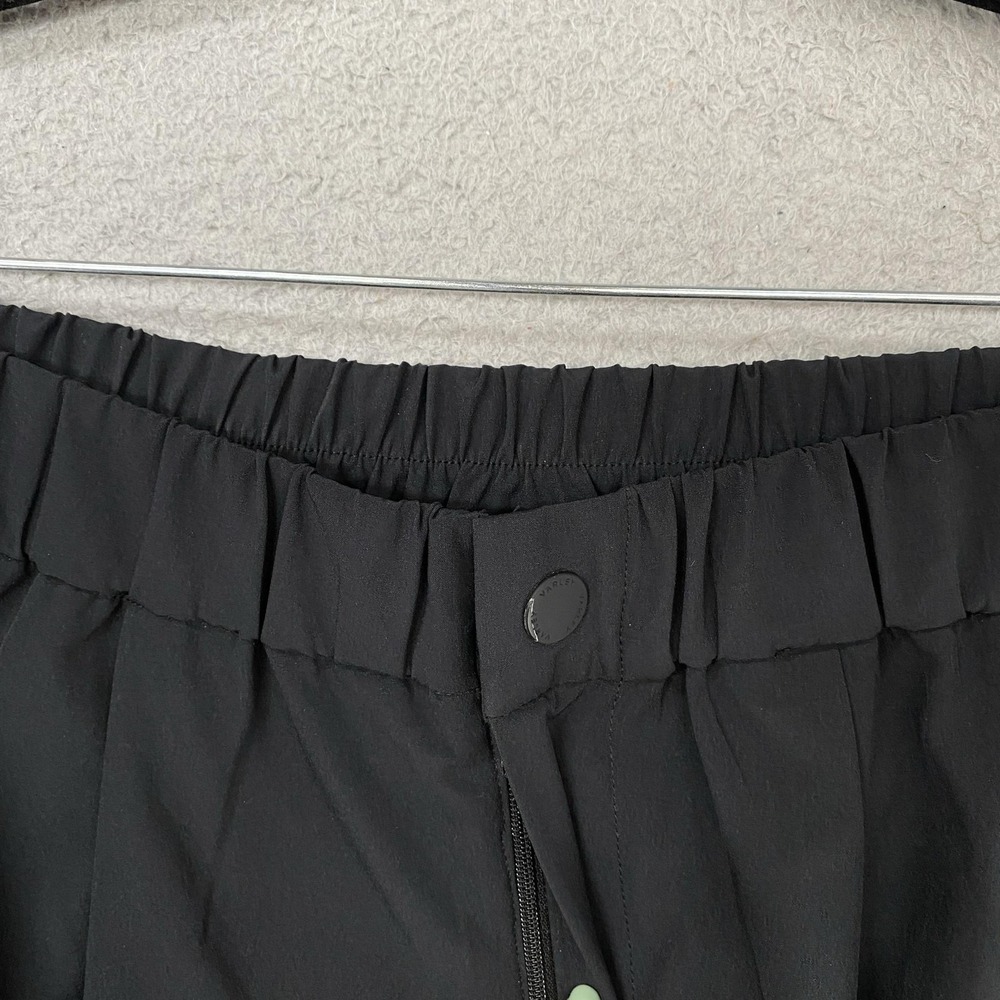 Varley Kayson Wide Leg Pants Womens Large Black Soft Stretch Travel Lightweight - Picture 5 of 16